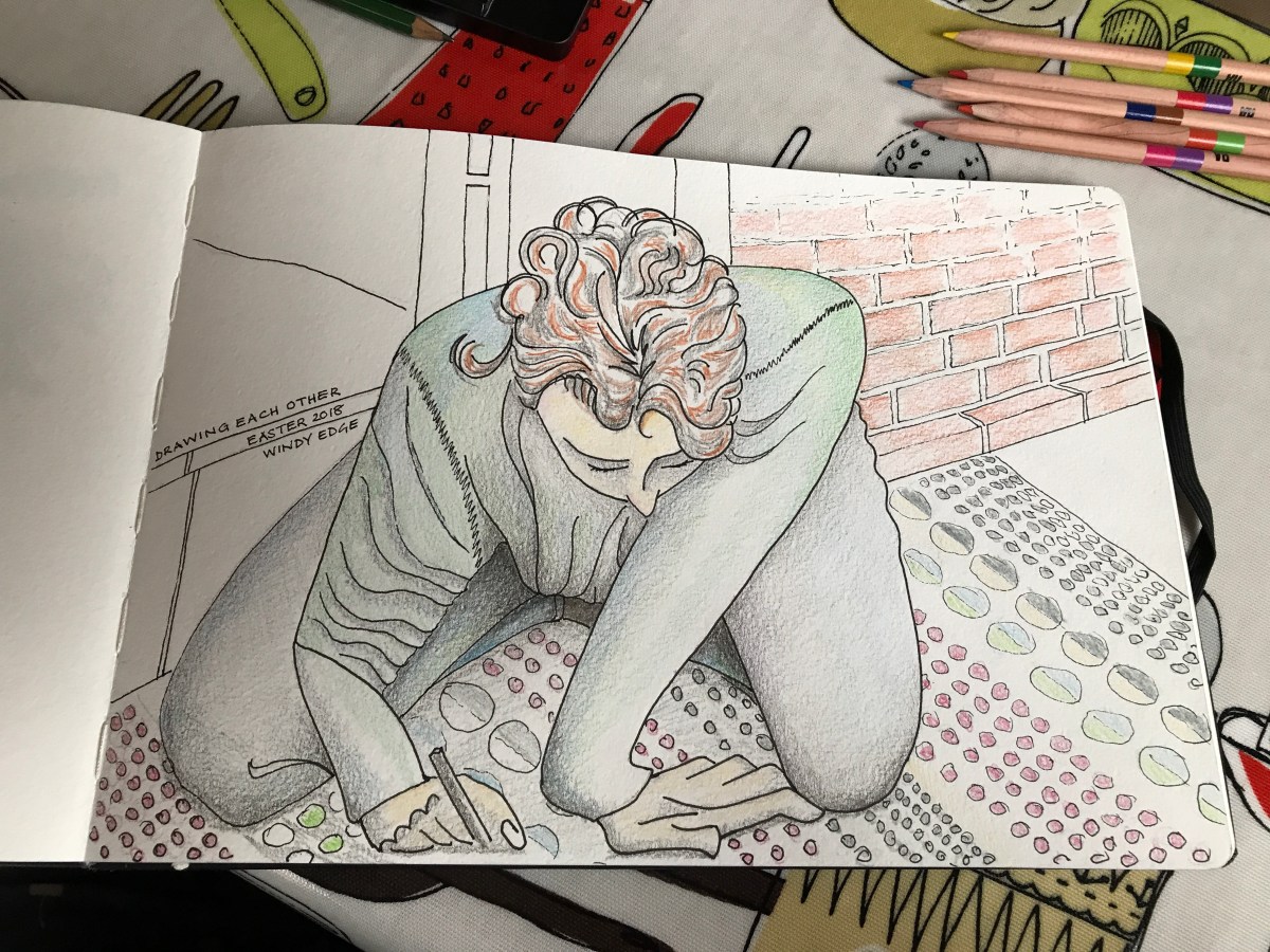 Drawing you drawing&nbsp;me